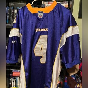AUTHENTIC NFL Brett Farve Vikings Jersey. In great condition, size 52